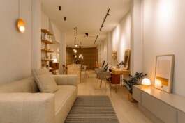 Interior del estudio Blanco Pimienta